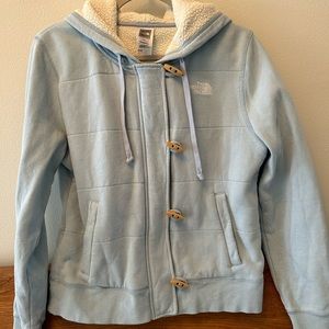 The North Face Spring Zip Up w/hood Size Large